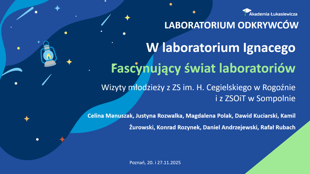 W laboratorium Ignacego - Fascynujący świat laboratoriów
