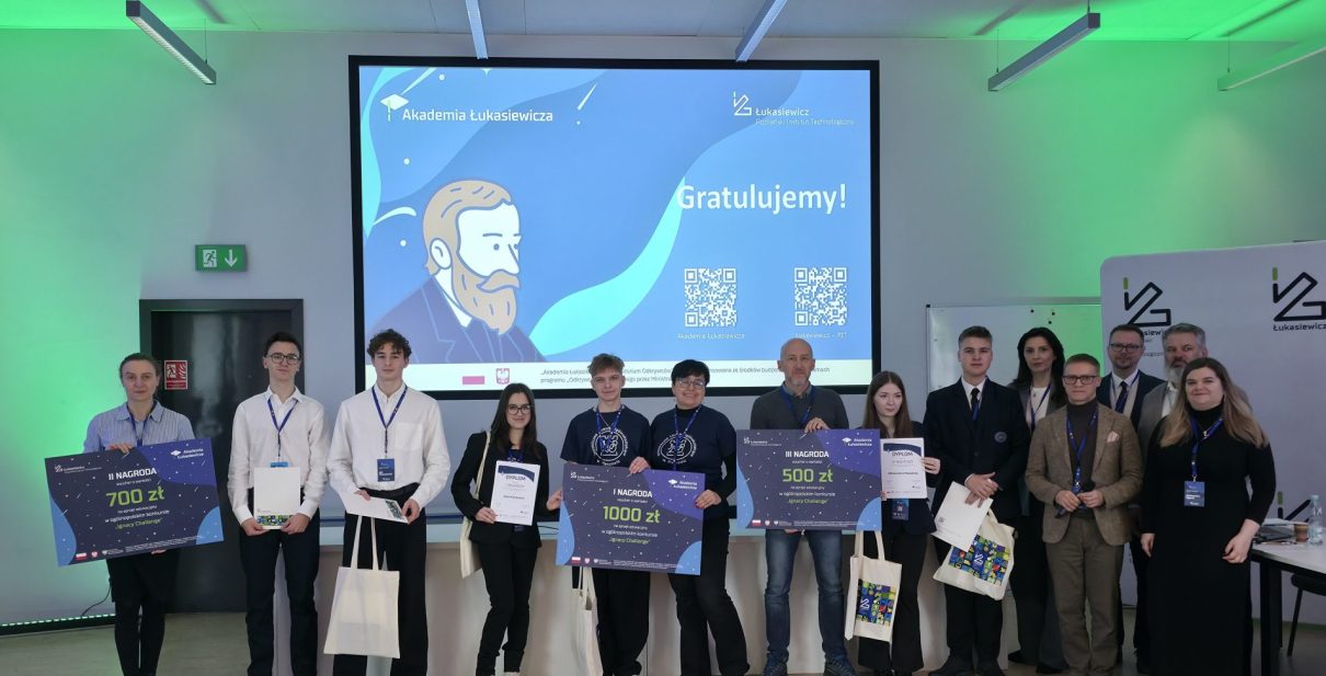 Gala finałowa ogólnopolskiego konkursu naukowego dla uczniów szkół ponadpodstawowych "Ignacy Challenge" 61